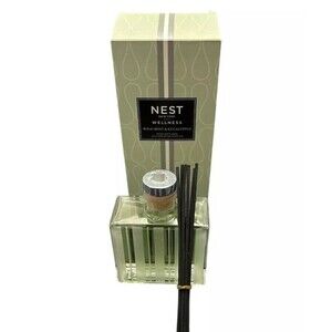 NEST Fragrances Wild Mint & Eucalyptus Reed Diffuser, 175ml Brand New in Box